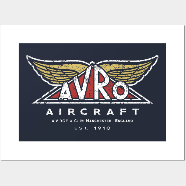 Avro Logo Wall Art by 909 Apparel